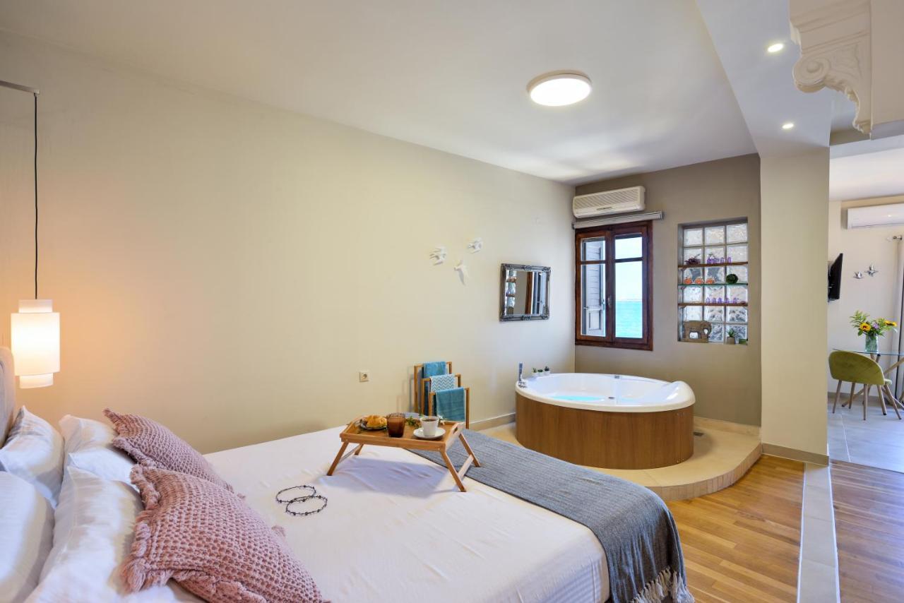 Thalassa Mou Seafront Suite Chania  Bagian luar foto